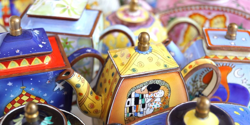 Charlotte di Vita teapots